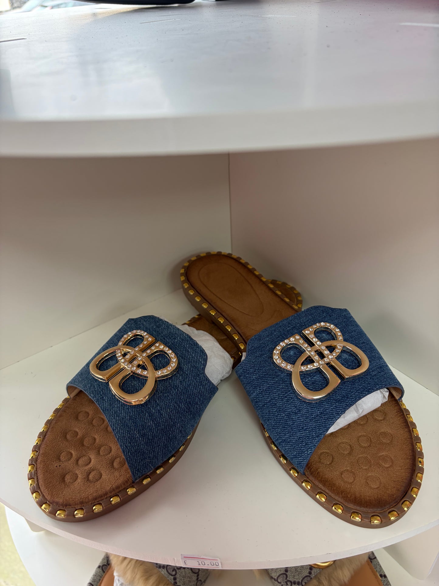 Denim B sliders