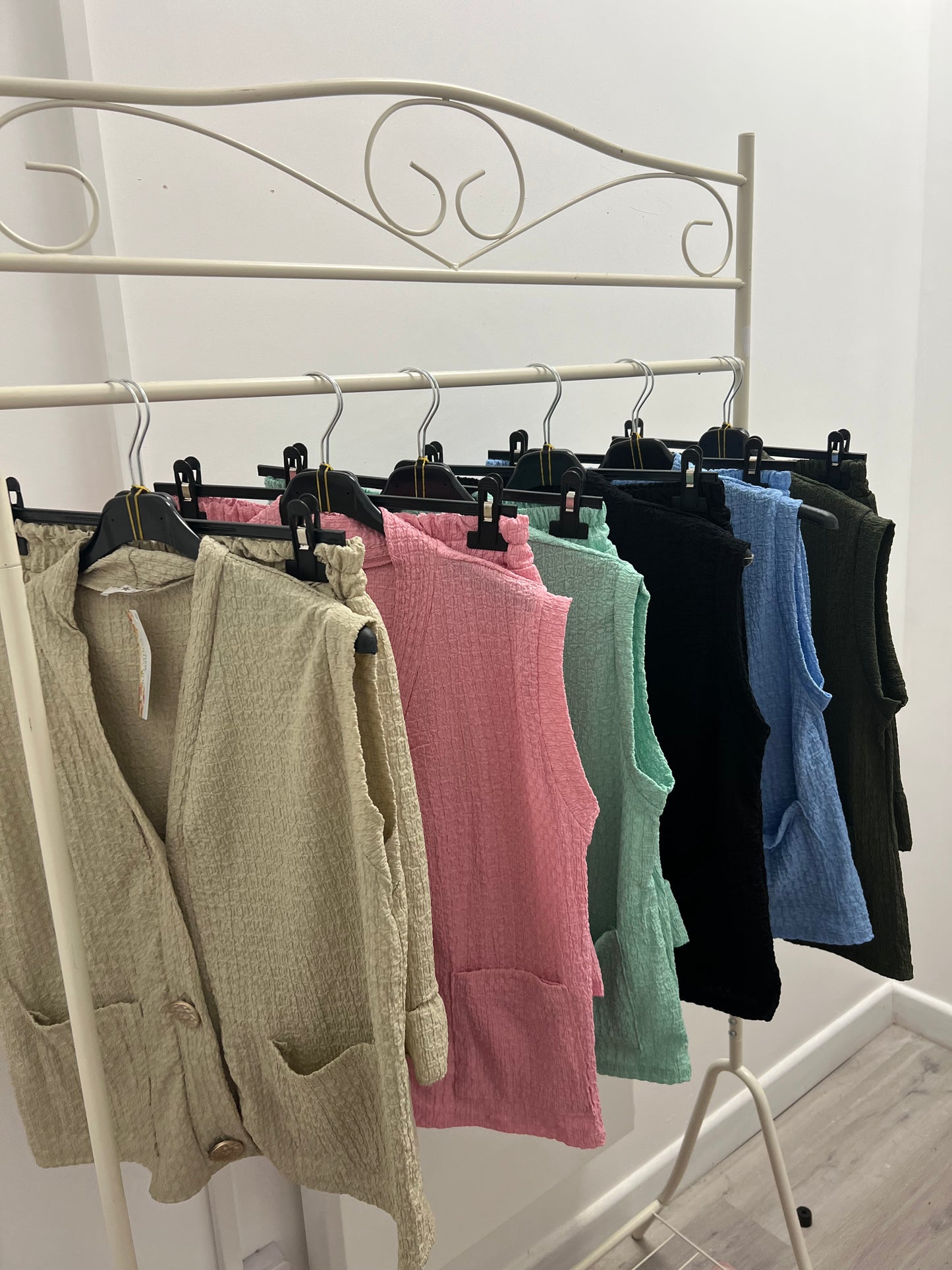 Button short sets