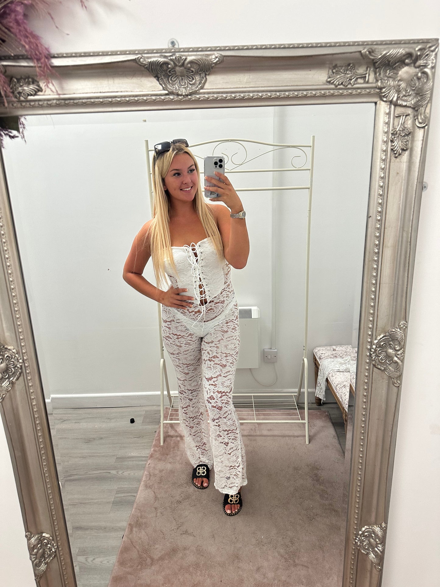 Lace jumpsuits