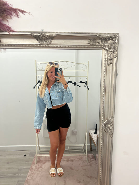 Bling denim jackets