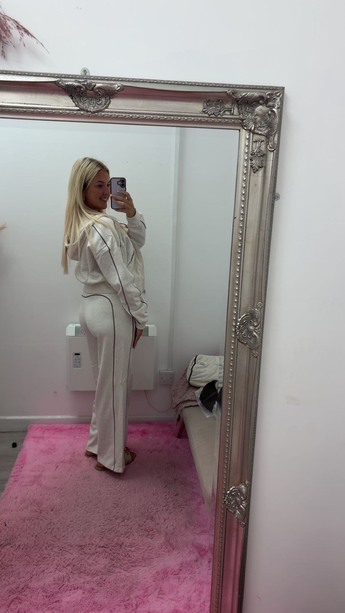 Stripe detail tracksuits