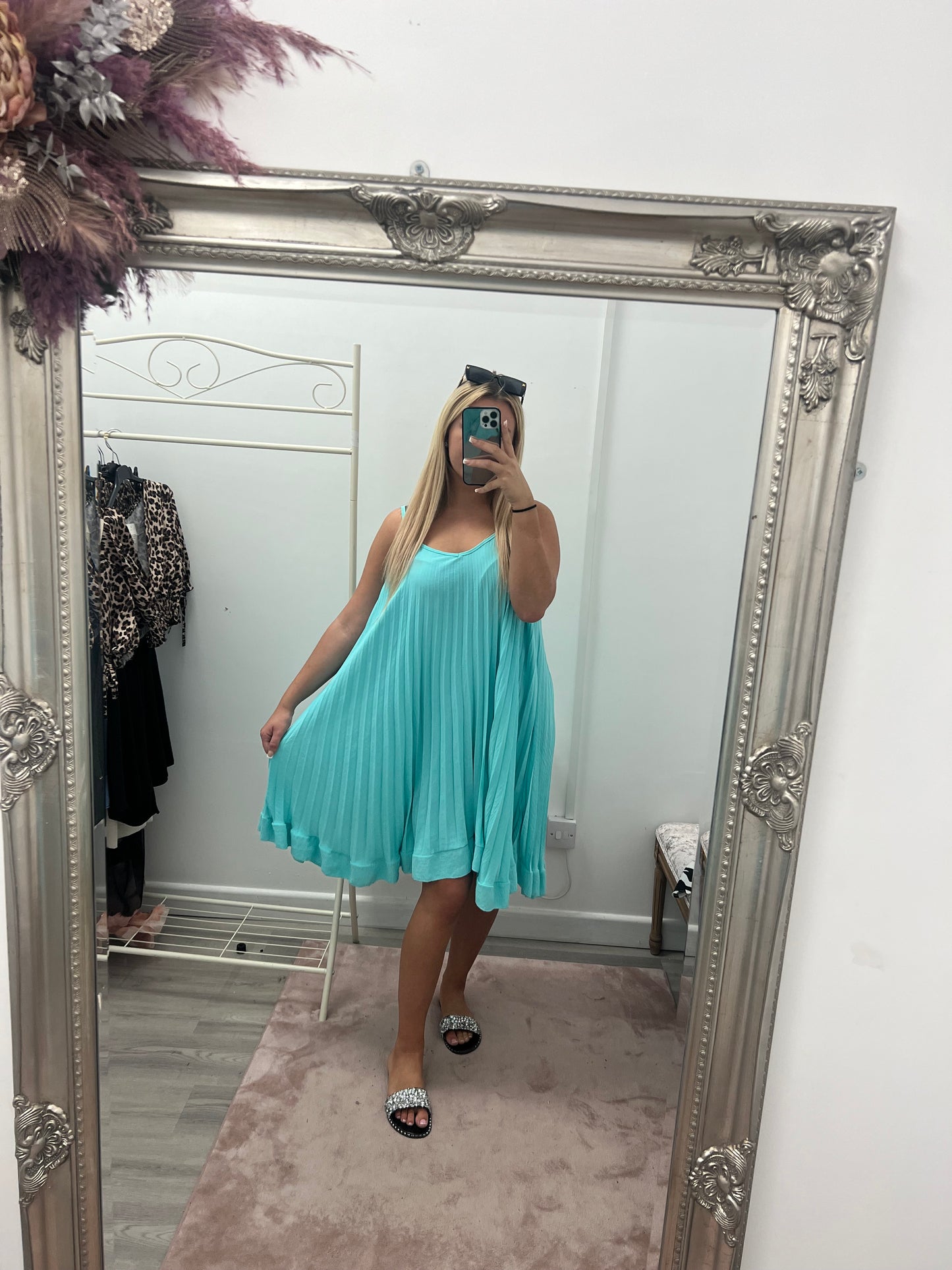 Pleated dresses