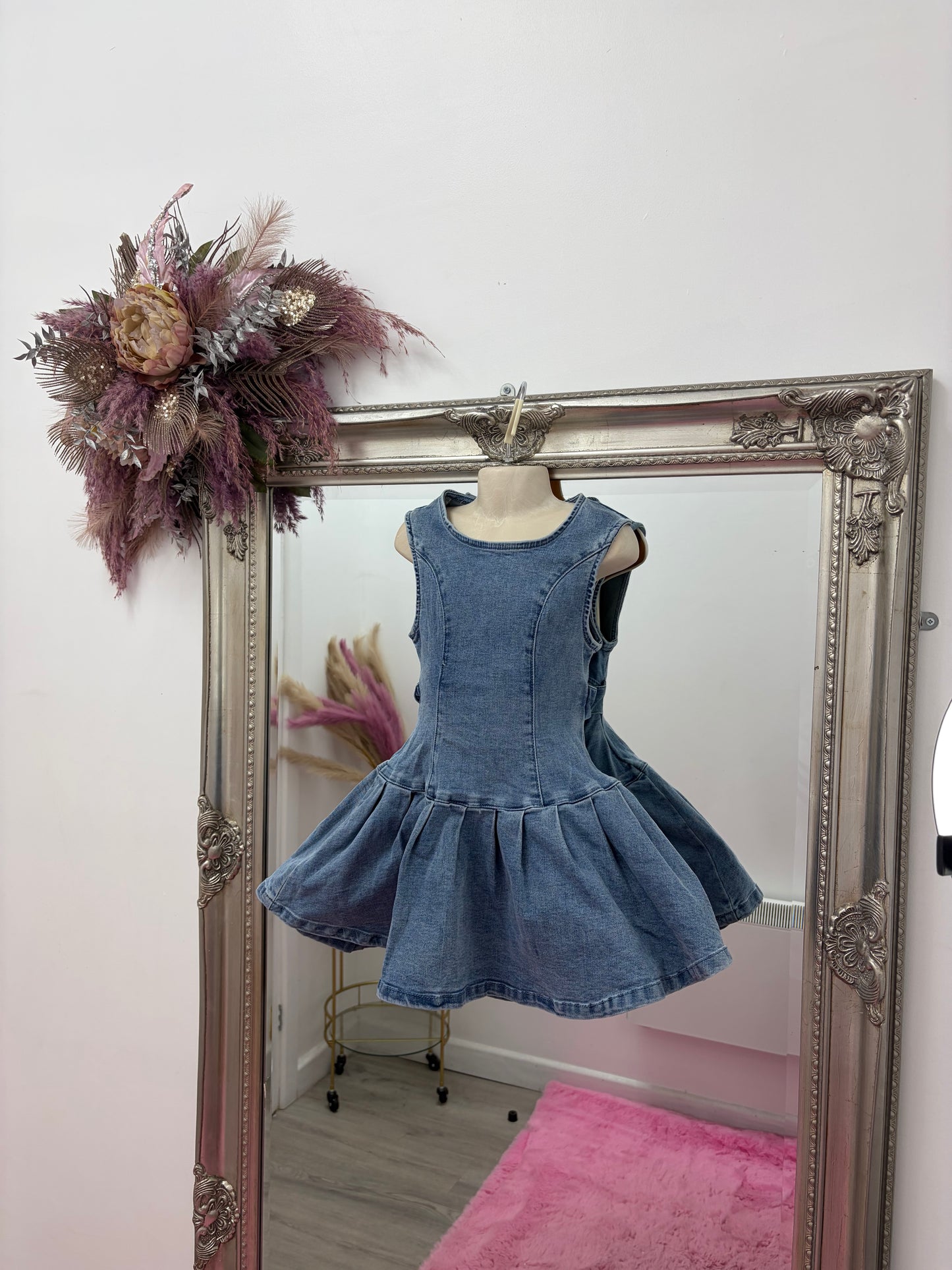 Kids denim dresses