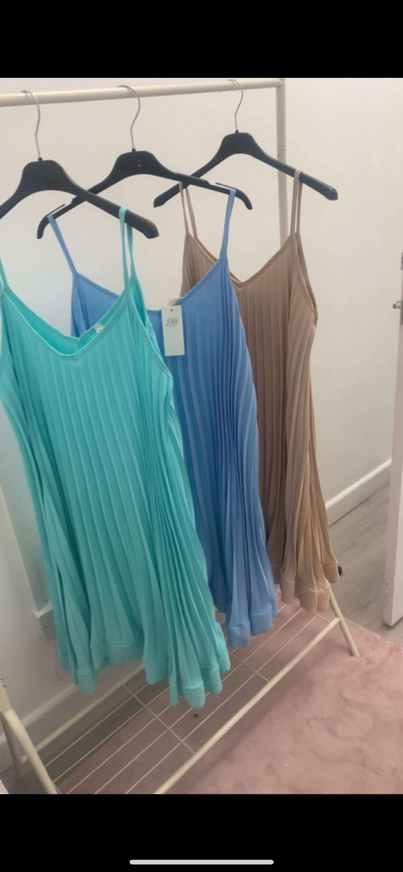 Pleated dresses