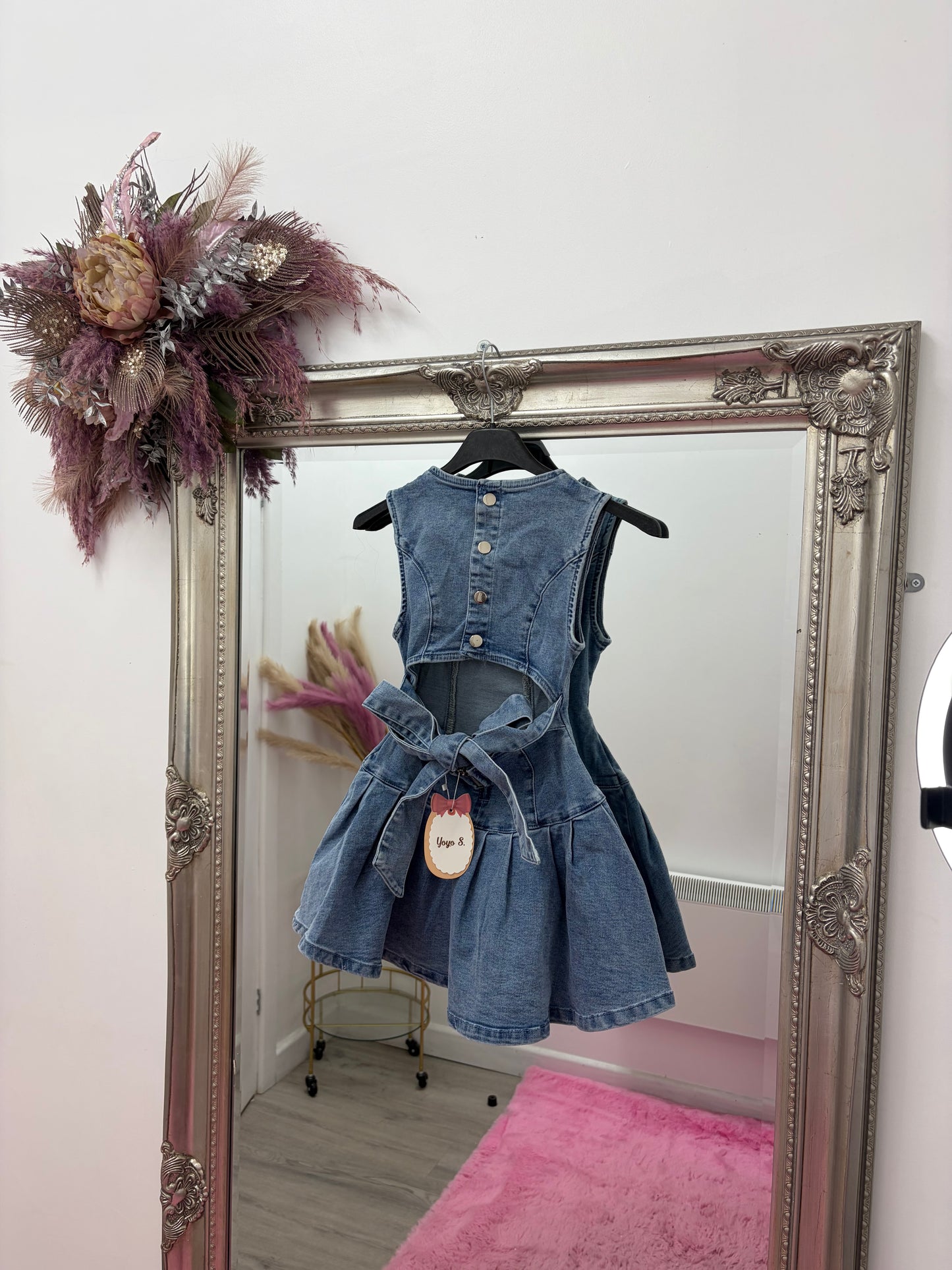 Kids denim dresses