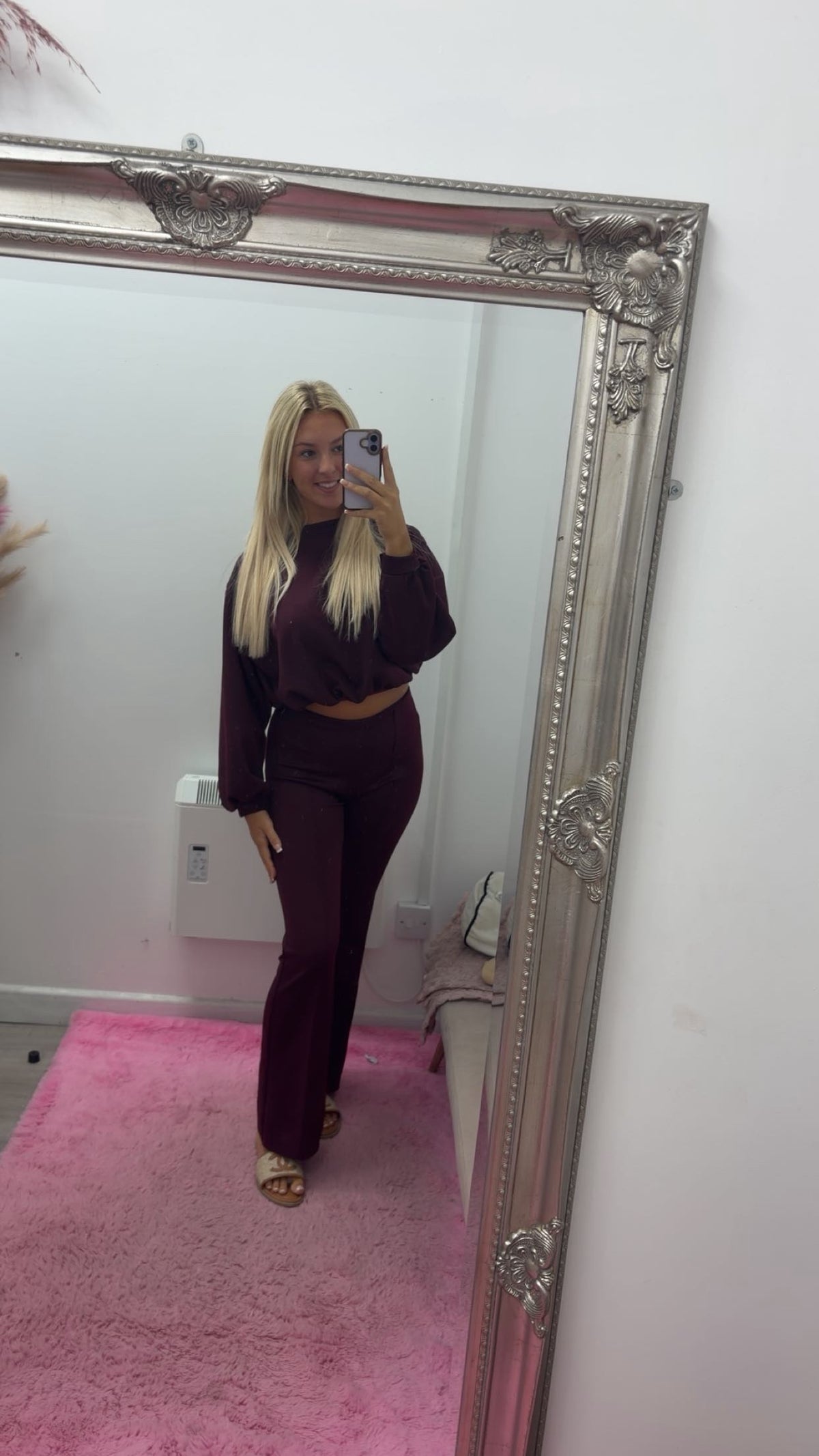 flare tucked tracksuits