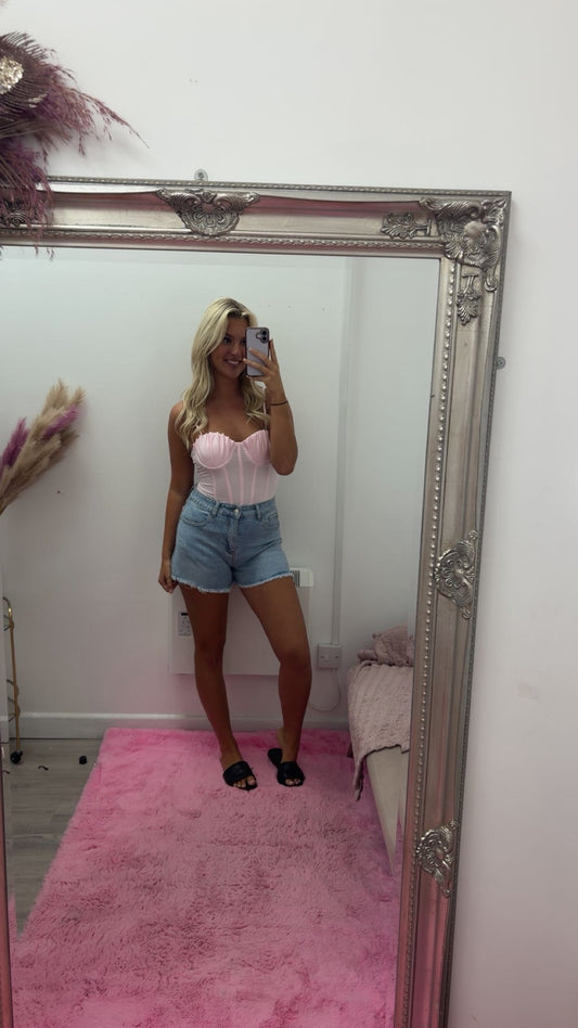 Mermaid corset tops