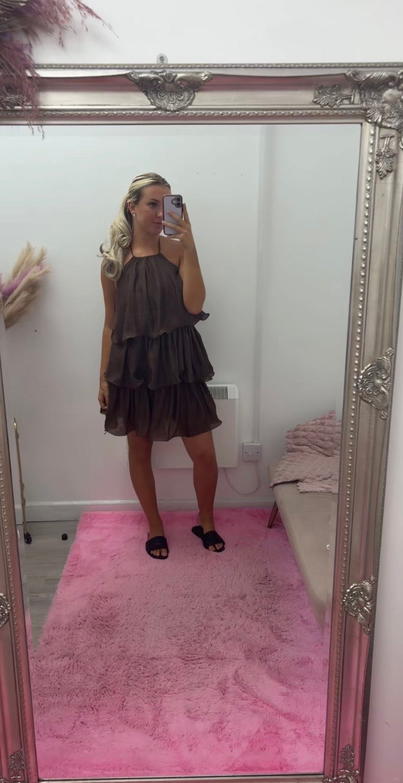 3 tiered frill dresses
