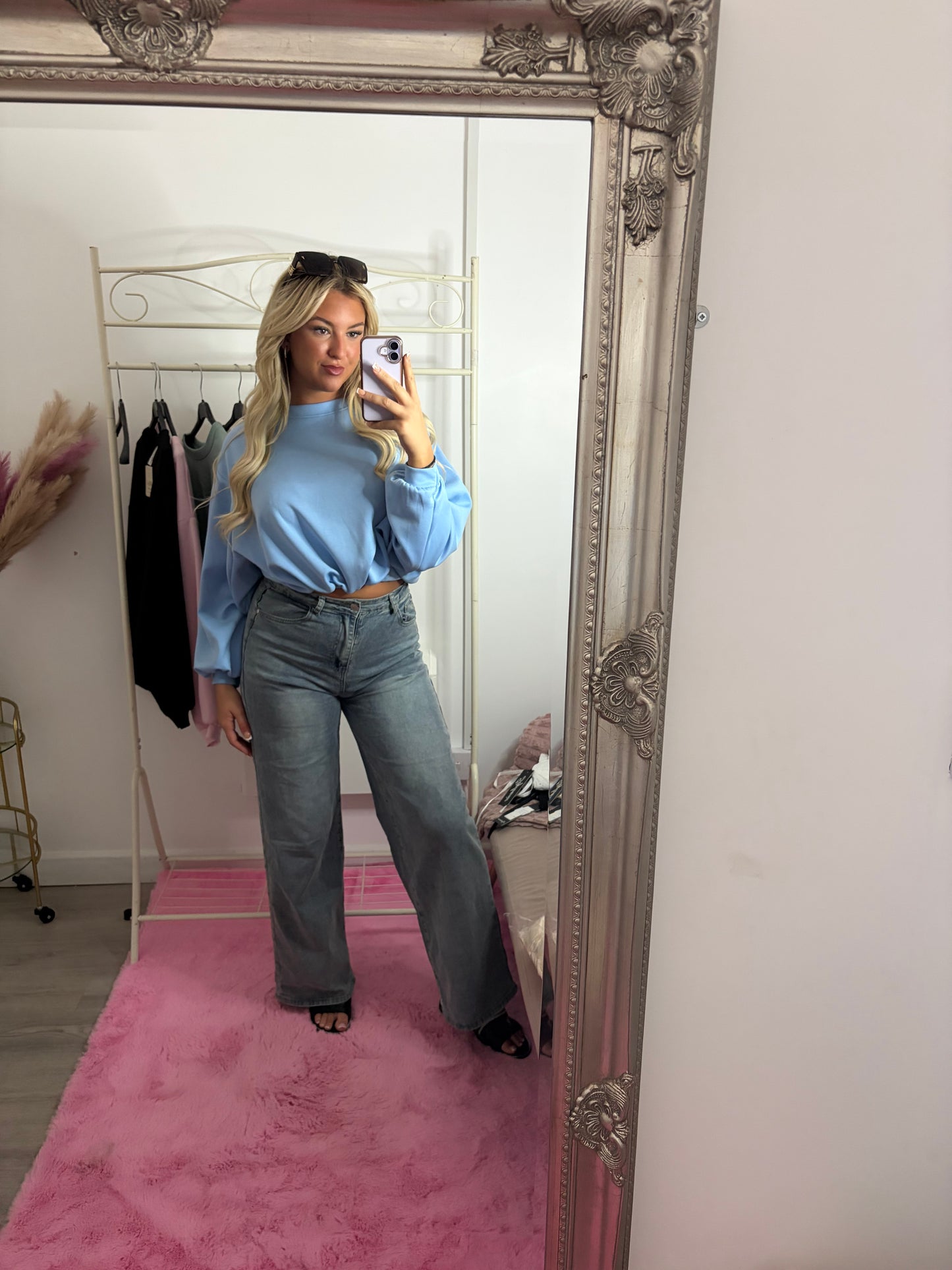 Elasticated tucked jumpers