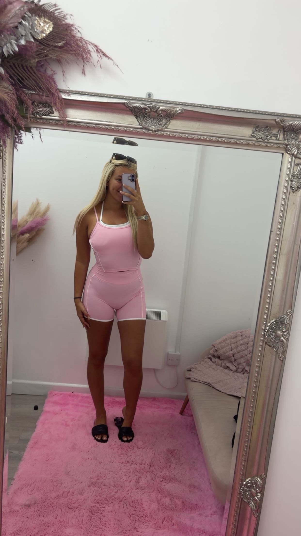 Double strap short gym set