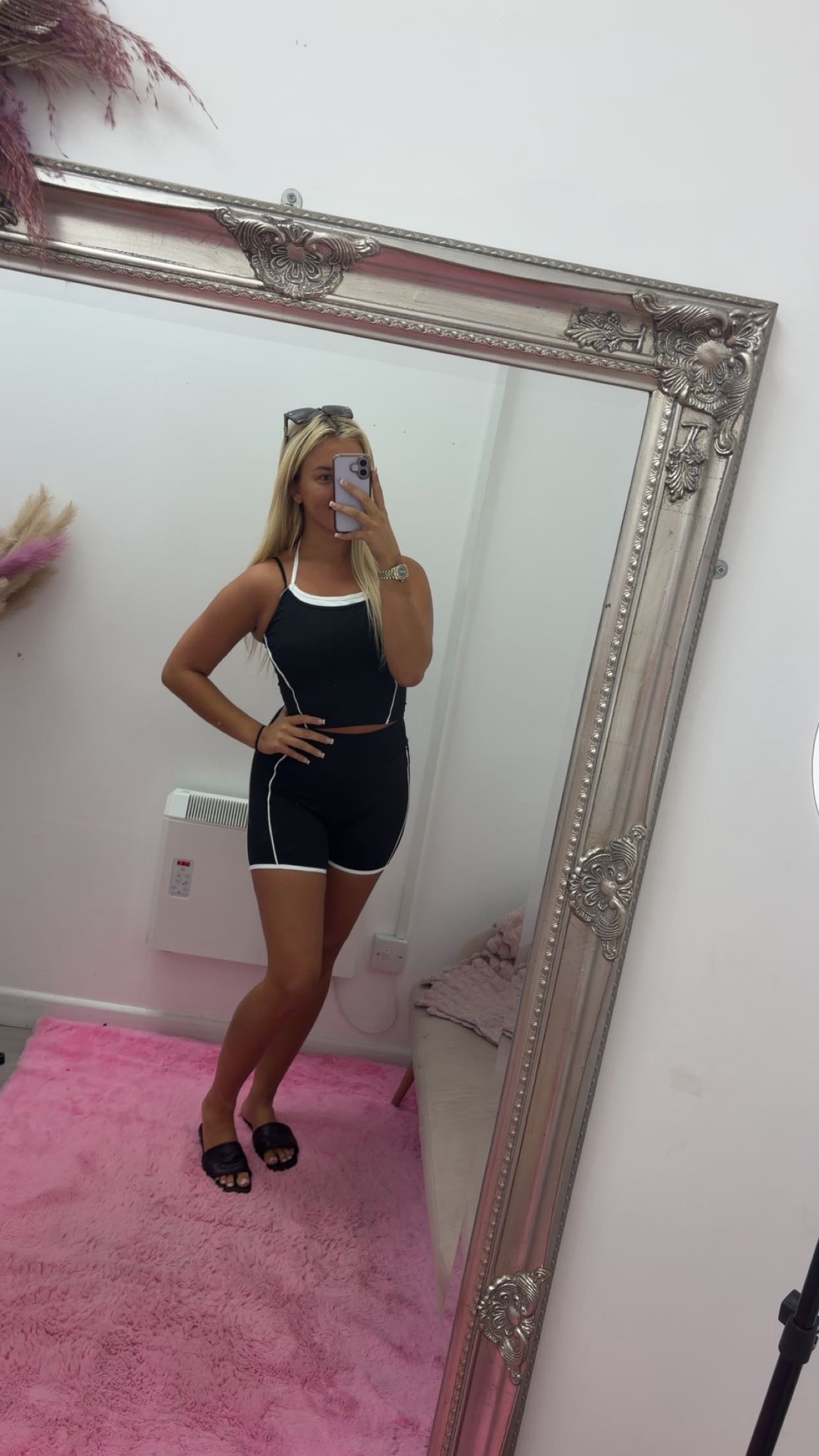 Double strap short gym set