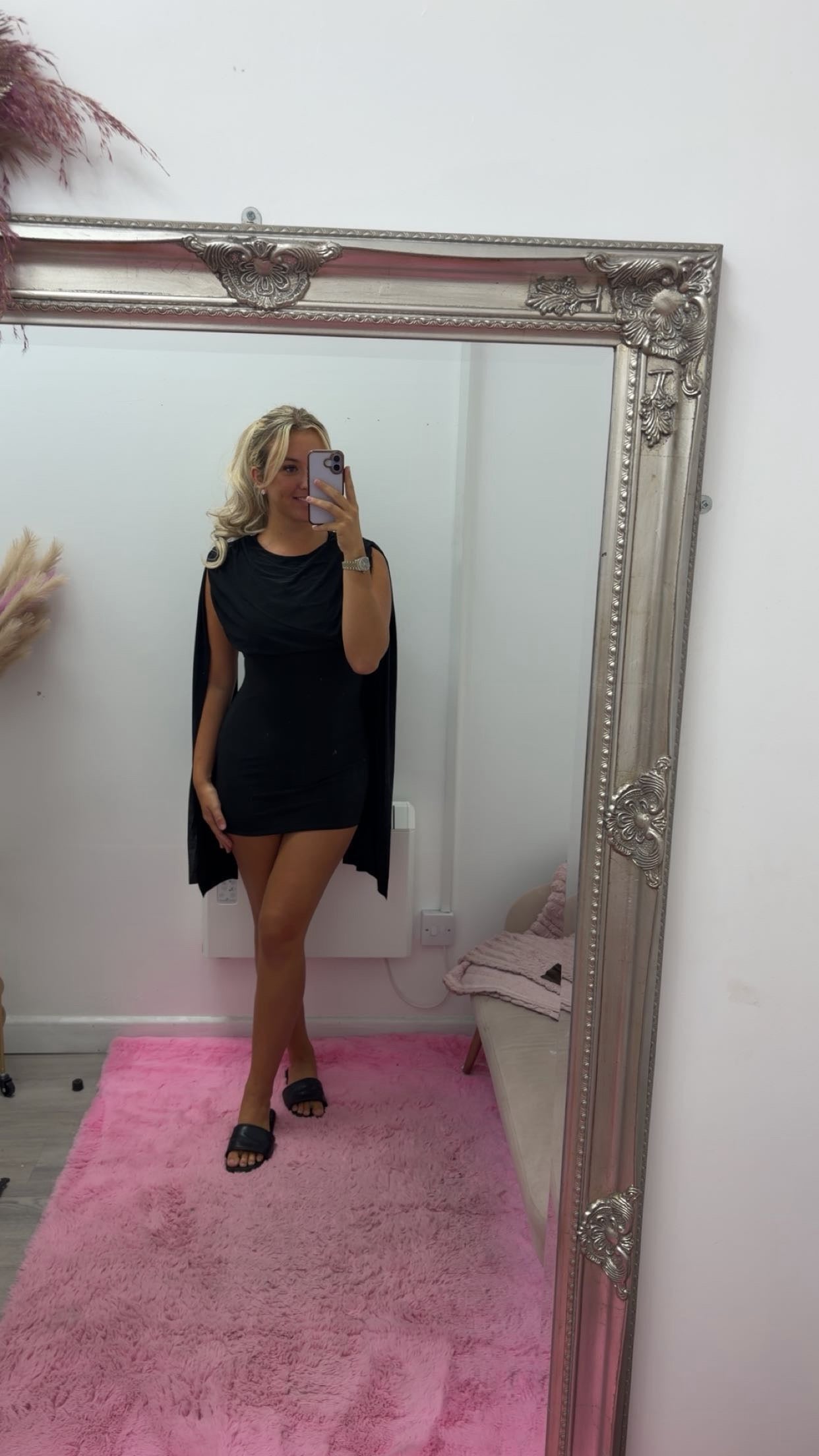 Sash shoulder dresses