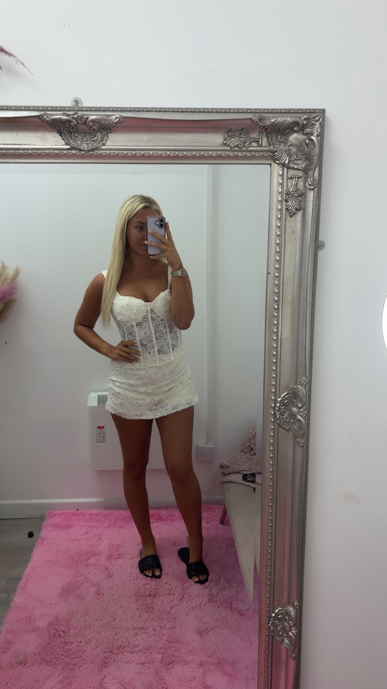 Petal skort and top set