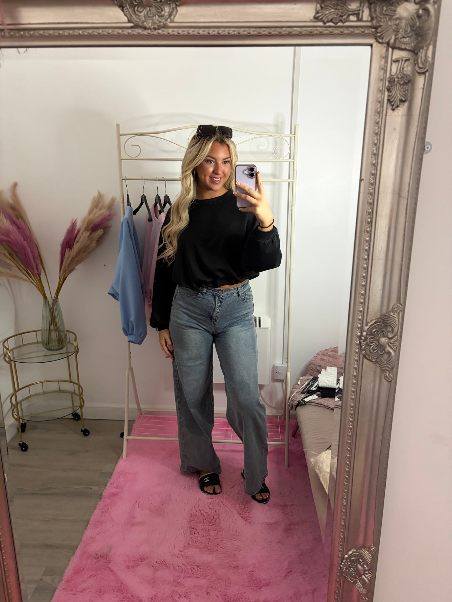 Elasticated tucked jumpers