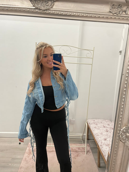 Tassel denim jackets